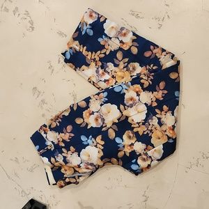 Womens J.Crew Floral Pants